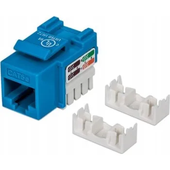Síťový kabel Keystone Intellinet RJ45 UTP Cat. 5E modr.