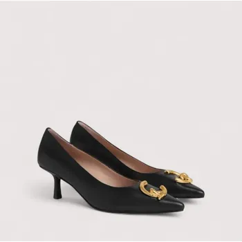 Dámské lodičky COCCINELLE C-ME SMOOTH BOTY NOIR 40 AW25 C