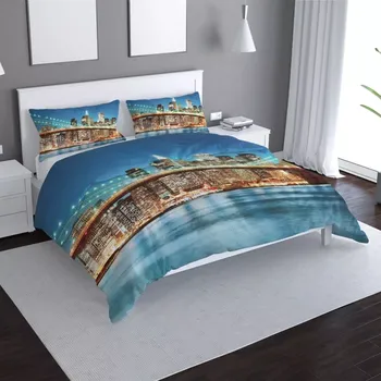 Povlečení Sablio Povlečení Rozsvícený most 2 - 140x220 / 90x70