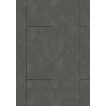 Obklad Mexen Steel Black vinylové panely 610 x 305 mm SPC 6,5 mm, podložka IXPE 1,5 mm, 4 V-drážka, Kámen Vinylové panely