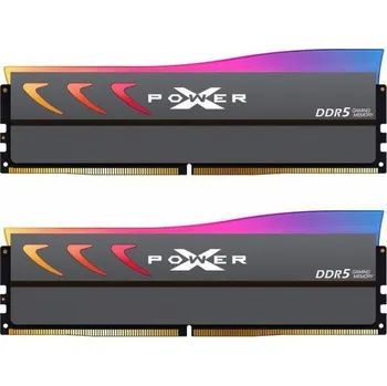 Operační paměť Silicon Power XPOWER Storm RGB paměťový modul 32 GB 2 x 16 GB DDR5 ECC (SP032GXLWU60CFDK)