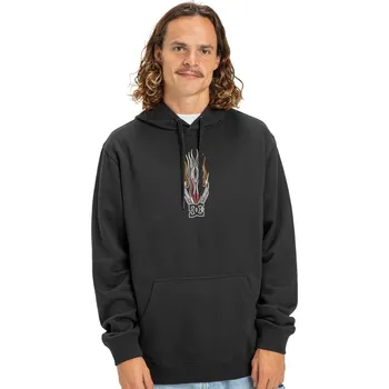 Pánská mikina mikina DC Burnt Out Pullover - KVJ0/Black XL