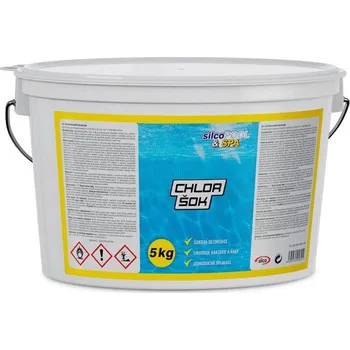 Chemie bazénová, Chlor šok, 5 kg, SILCO