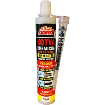 Průmyslové lepidlo Kotva chemická vinylester, 300 ml, SILCO