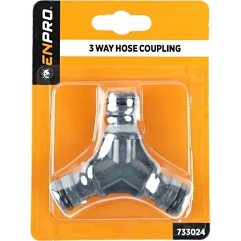 Hadicová spojka Mezikus spojovací pro 3 rychlospojky, ENPRO