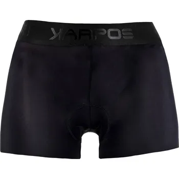 cyklistický dres KARPOS Boxerky - PADDED - černá XL