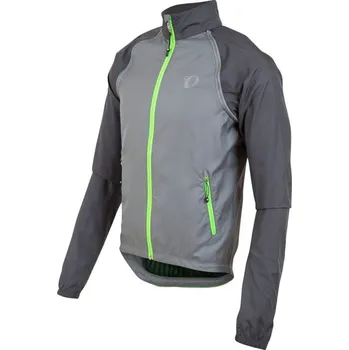 Cyklistická bunda bunda dámská PEARL iZUMi ELITE BARRIER CONV šedá