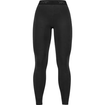 cyklistický dres KARPOS legíny - DINAMICO MERINO 130 W - černá XS