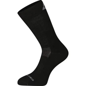 Dámské ponožky ponožky ALPINE PRO ERATE antibakteriální merino černé