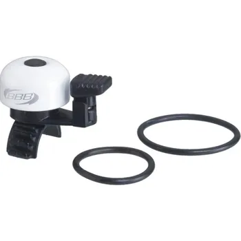 Zvonek na kolo zvonek BBB Easyfit DELUXE bílý (zvonek BBB Easyfit DELUXE bílý)