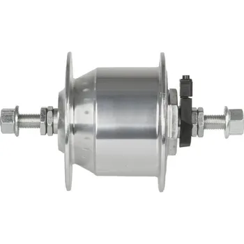 Komponent pro jízdní kolo náboj dynamo 6V,3.0W 36d stříbrný pevná osa (náboj dynamo 6V,3.0W 36d stříbrný pevná osa)