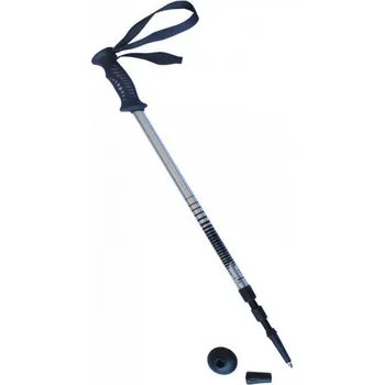 Trekingová hůl hole HAVEN Trekking teleskopické stříbrno/černé