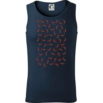 Chili potisk - Tílko pánské Core - M ( Námořní modrá (velmi tmavá - téměř černá) )