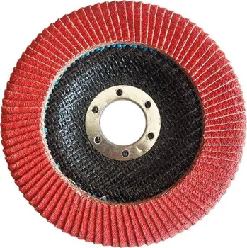 Příslušenství k brusce Kotouč oboustranný lamelový brusný PROFI, Ø 125 mm, P60, Keramika