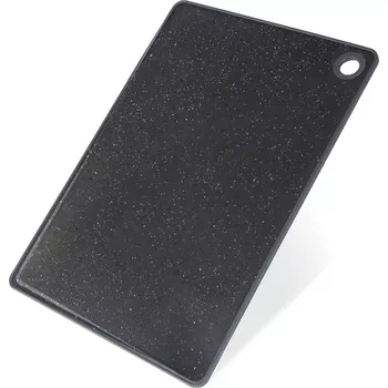 Kuchyňské prkénko Plastové prkénko na krájení černé 33 × 23 cm