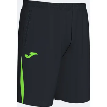 Pánské kraťasy JOMA CHAMPIONSHIP VII KRAŤASY UNISEX - Černá, Světle zelená - velikost L