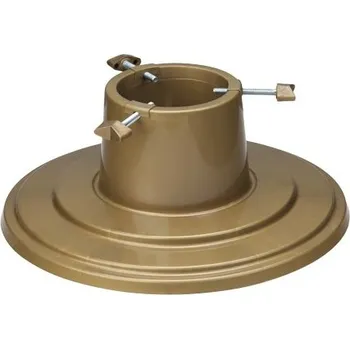 Stojánek na vánoční stromek TMX Stojánek na vánoční stromeček KOM25 zlatý