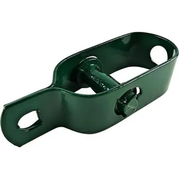 Napínák plotový, povrch PVC, střední, zelený, ENPRO
