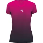 KARPOS Cyklistické triko s krátkým rukávem - VERVE MESH W - modrá/růžová