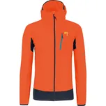 KARPOS Cyklistická větruodolná bunda - LOT EVO - oranžová/černá