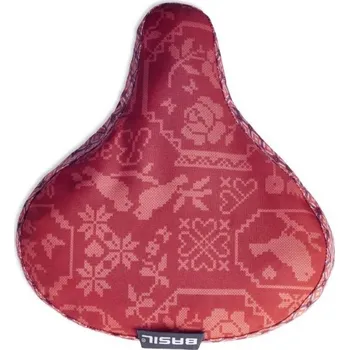 Sedlo na kolo potah na sedlo BASIL Bohéme-Saddle Cover modrý