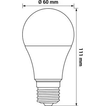 Žárovka Žárovka AMM-E27-A60-11W-DW
