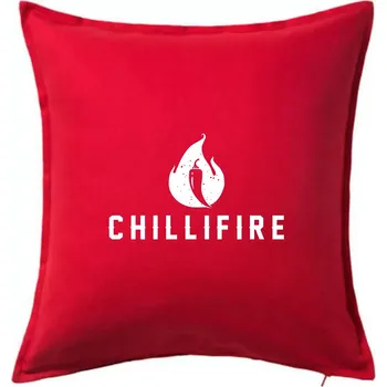 Polštář Firechilli - Polštář 50x50 - 50x50 - Pouze potah ( Červená )