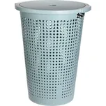 EXCELLENT HOUSEWARE Koš na prádlo s víkem 35 l 40 x 52 cm zelený KO-Y54231170zele