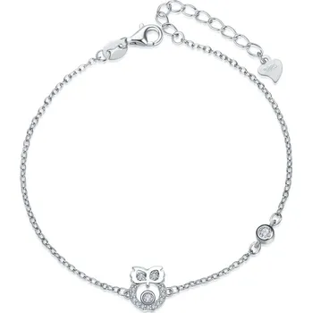 Náramek MOISS Stříbrný náramek se sovičkou B0000515 + 2 měsíce na vrácení zboží