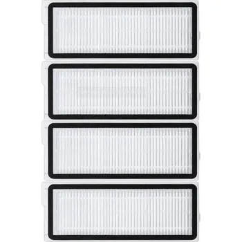 Hubice k vysavači 4 ks náhradní HEPA filtry 110 x 42 mm pro robotický vysavač Prachové filtrační vložky Náhradní příslušenství pro čistý a zdravý vzduch