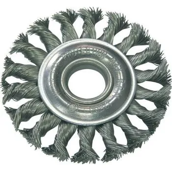 Drátěný kartáč Kartáč radiální, copy, Ø 100 mm, PROLINE