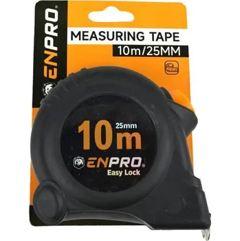 metr Metr svinovací, 10 m x 25 mm, ENPRO Easy Lock