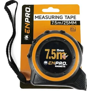 metr Metr svinovací, 7,5 m x 25 mm, ENPRO Magnetix