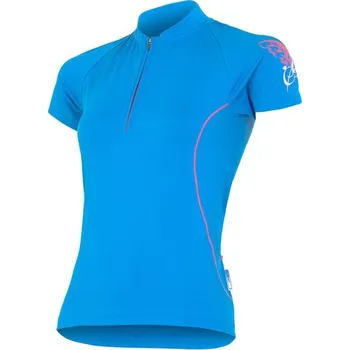 cyklistický dres dres krátký dámský SENSOR ENTRY modrý