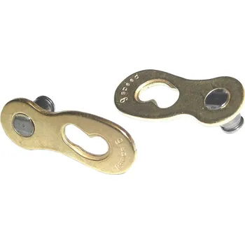 Řetěz na kolo spojka řetězu XLC CC-X25 11k zlatá (spojka řetězu XLC CC-X25 11k zlatá)