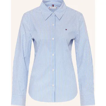Dámská halenka Tommy Hilfiger Dámská Košilová Halenka, tmavě modrá / bílá, 40