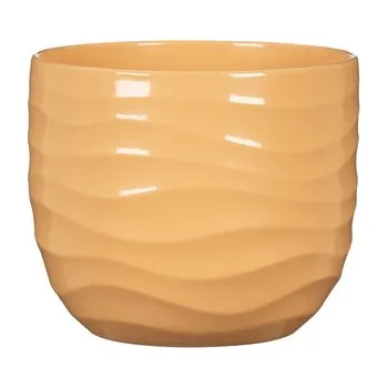 Obal na květináč Obal 969 Yellow Beach lesk 21