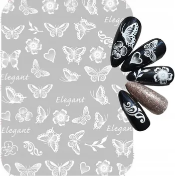 Samolepky na nehty samolepicí pro zdobení