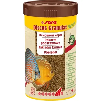 Krmivo pro rybičky sera GmbH sera discus granulat Nature 250 ml