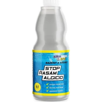 Bazénová chemie Chemie bazénová, Stop řasám - Algicid, 1 l, SILCO