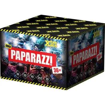 Zábavní pyrotechnika Xplode Kompakt Paparazz 36 ran