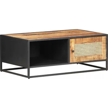 Konferenční stolek Obdélníkový stolek VidaXL 50 x 90 x 35 cm, odstíny hnědé