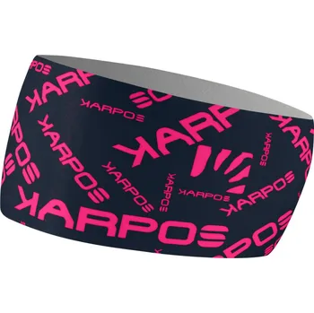 Sportovní čelenka KARPOS Cyklistická čelenka - PELMO - fialová/růžová