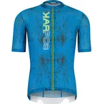 KARPOS Cyklistický dres s krátkým rukávem - VAL VIOLA - modrá/zelená