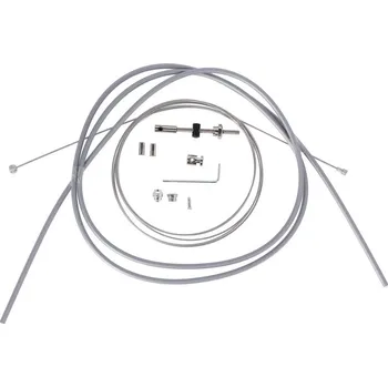 Lanko pro jízdní kolo Lanko brzdové XLC BR-X99 1700/2350mm pro bubnovou brzdu vč. niplů stříbrná