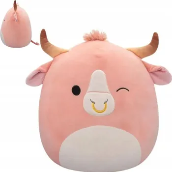 plyšák Squishmallows Plyšák BROSKVOVÝ BÝK BRAHMA HOWLAND 40 cm