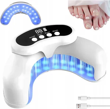 Vrták PŘENOSNÁ UV LAMPA S LASEREM NA LÉČBU NEHTOVÉ MYKÓZY 905NM + 470NM