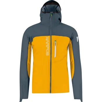 Cyklistická bunda KARPOS voděodolná bunda - LAVAREDO RAIN EVO - žlutá/černá 2XL