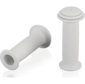 Komponent pro jízdní kolo Gripy dětské XLC 100mm bílé vroubky