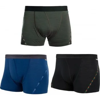 Boxerky boxerky SENSOR MERINO AIR 3pack černé/modré/olivové